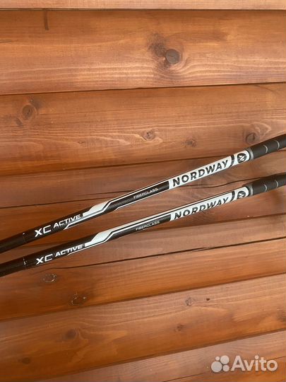 Лыжи беговые 140 см с ботинками