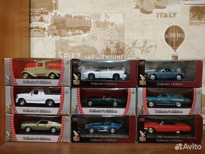 Модели Yat ming, New Ray, Welly, Kinsmart и др