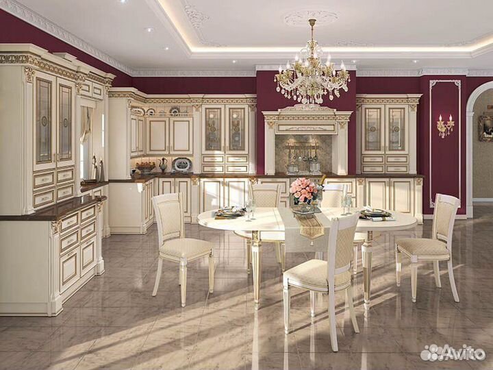 Кухни в дворцовом стиле