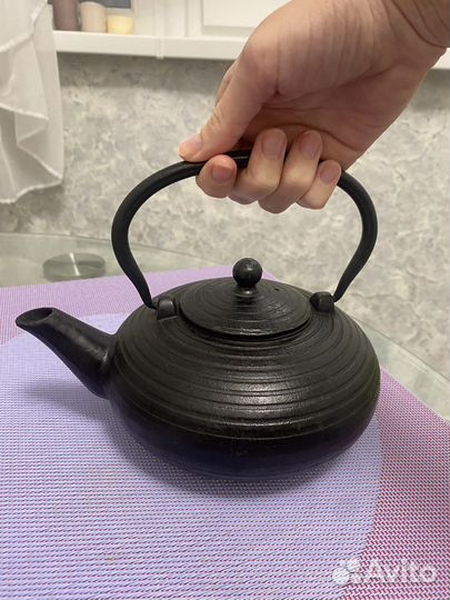 Заварочный чайник чугунный