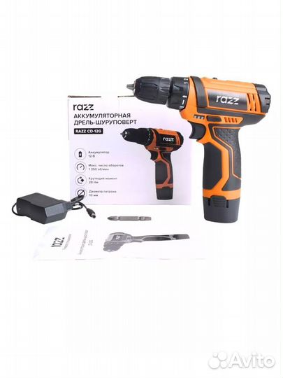 Аккумуляторный шуруповерт