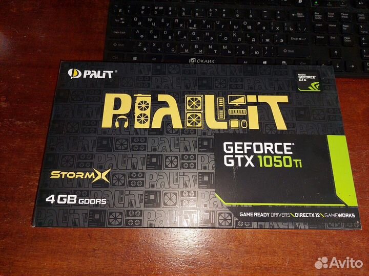 Видеокарта Palit GeForce GTX 1050Ti 4Gb