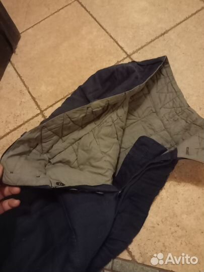 Ватные штаны ретро СССР мужские