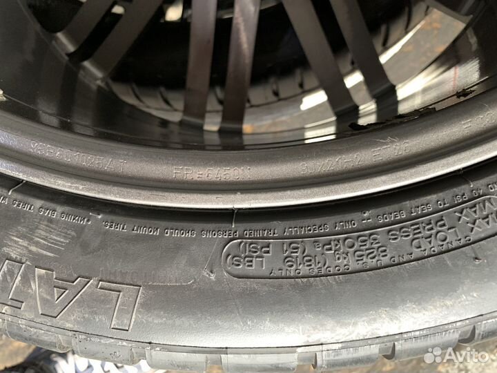 Кованые колеса оригинал Porsche Macan R21