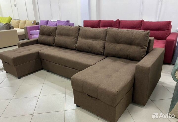 Диван П образный
