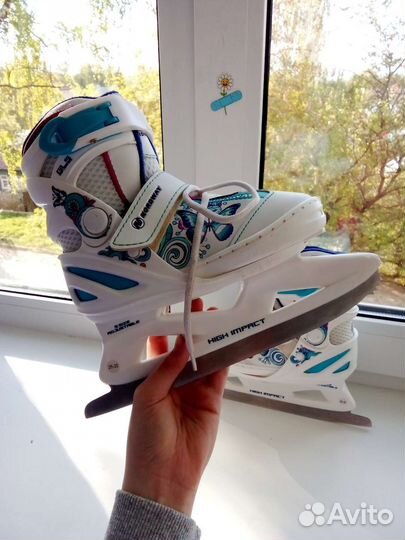 Коньки хоккейные детские