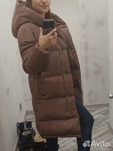 Пуховик зимний женский