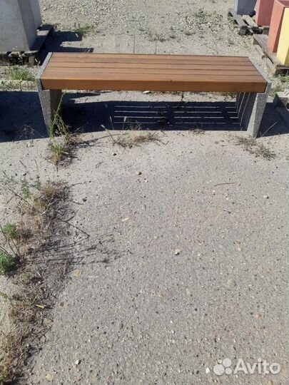 Скамейка из бетона в наличии и под заказ