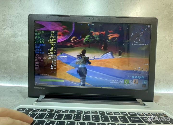Бюджетный ноутбук для игр Lenovo / GTX / SSD