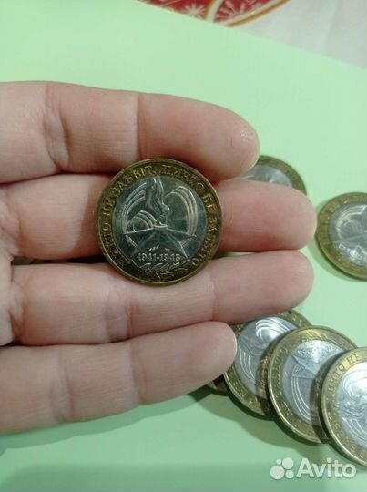 Монеты биметалл 