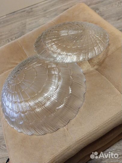 Набор салатников 2 шт. ракушка