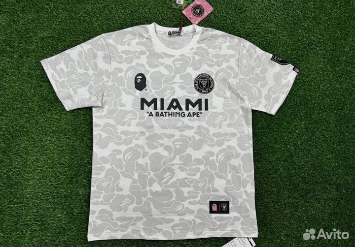 Футболка bape x inter miami