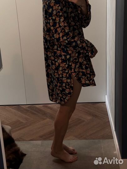 Платье рубашка monki