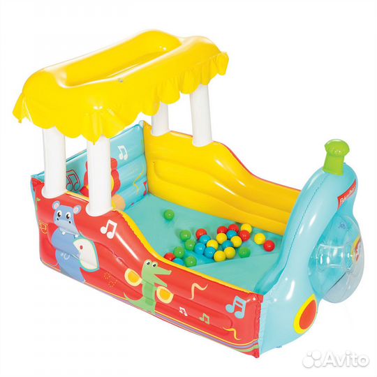 Бассейн игровой Bestway Поезд с шариками