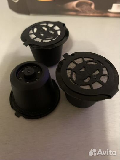 Кофе машина/капсулы многоразовые комплект