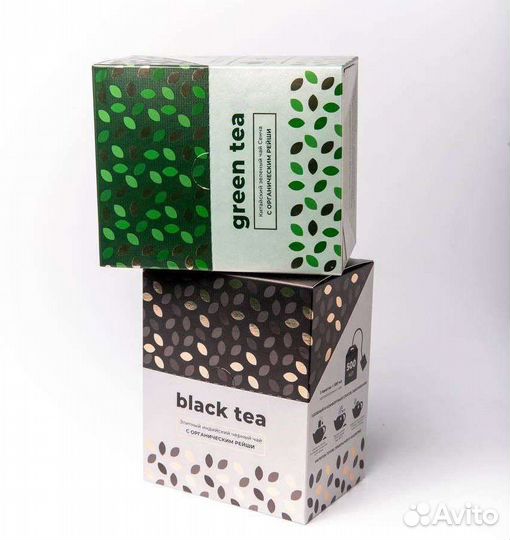 Чай черный и зелёный с органическим рейши Armelle