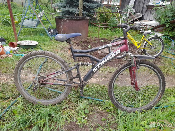 Велосипеды б/у на запчасти
