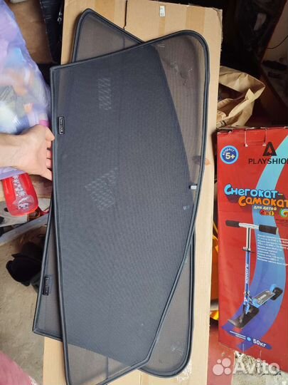 Каркасные шторки на volkswagen polo