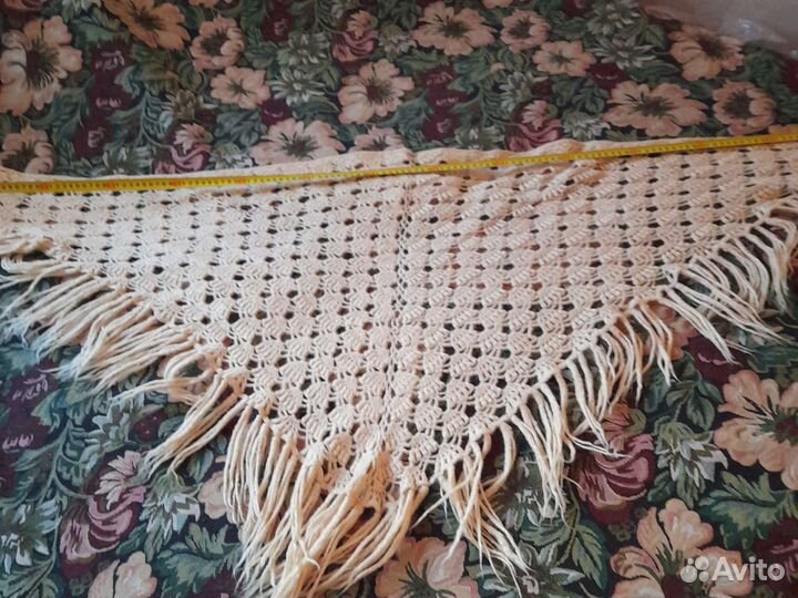 Шаль,чистошерстяная