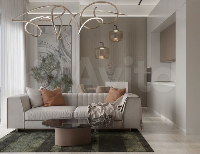 1-к. апартаменты, 40 м², 10/14 эт.