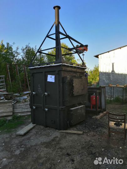Инсинератор (уголь) для утилизации туш крс