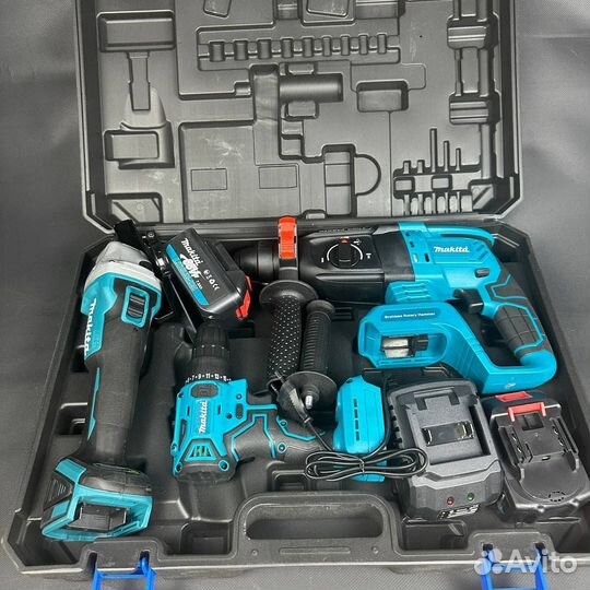 Набор электроинструментов makita 3 в 1