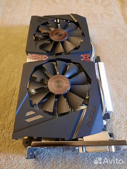 Видеокарта asus Geforce GTX 960 Strix 4 Gb