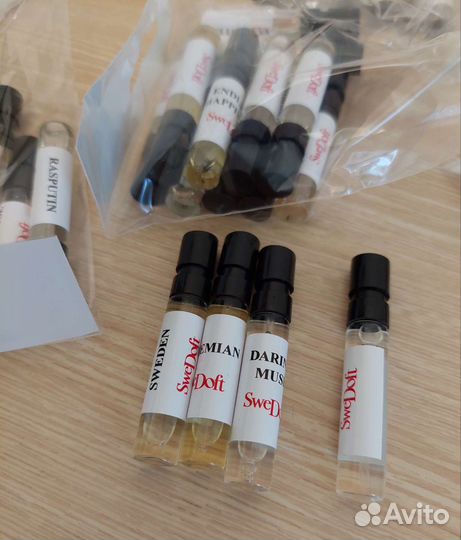 Swedoft пробники парфюма