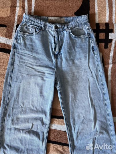 Джинсы женские голубые