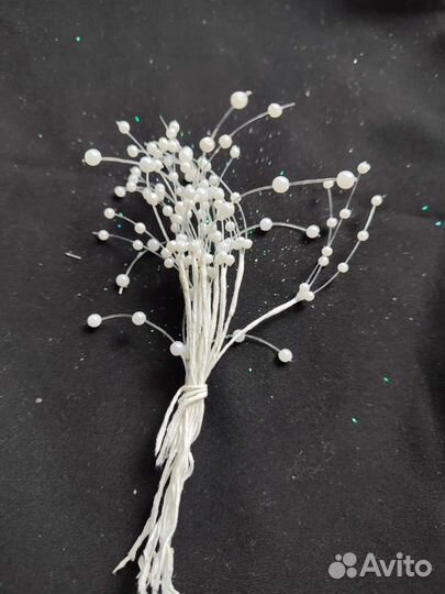 Цветы для украшения прически невесты, кружево