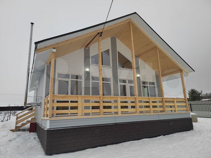 Дом 123 м² на участке 10,5 сот.