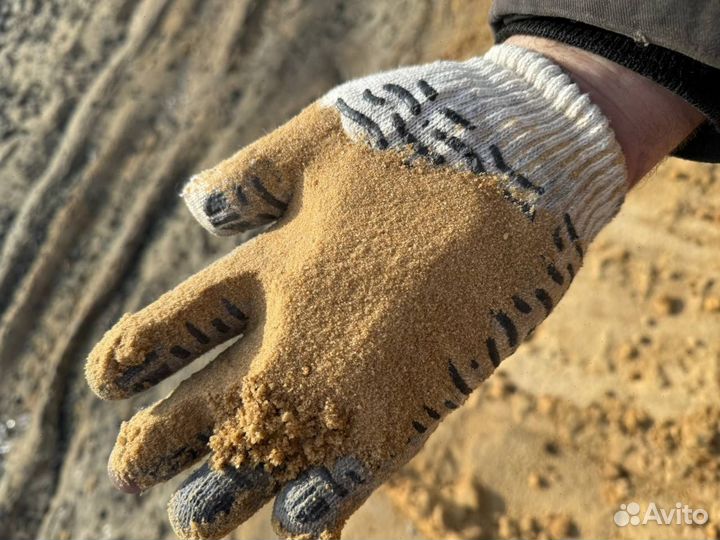 Песок карьерный