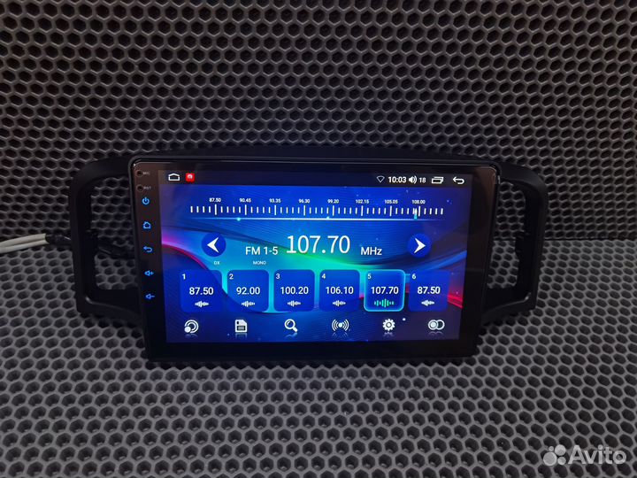 Магнитола lifan Solano Android IPS экран Новая