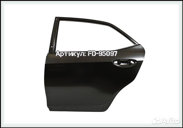 Дверь задняя левая Toyota Corolla E180