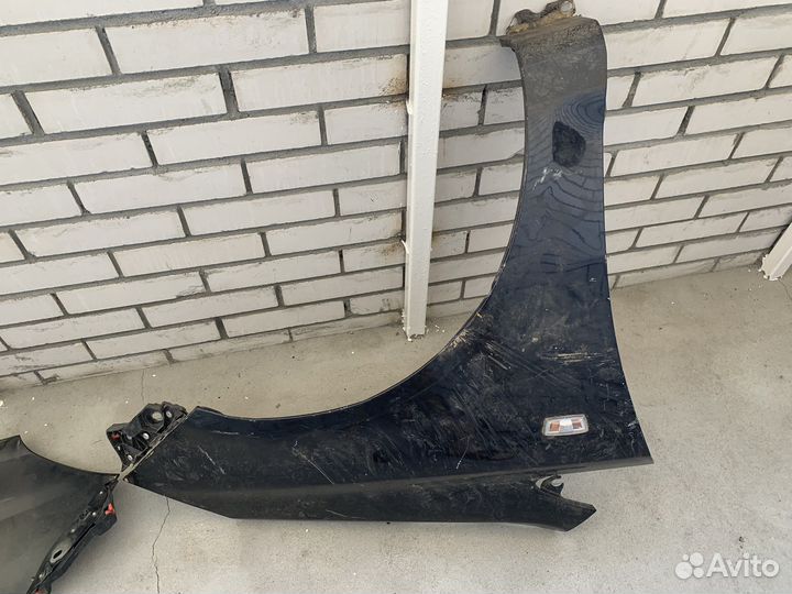 Крылья переднии опель корса