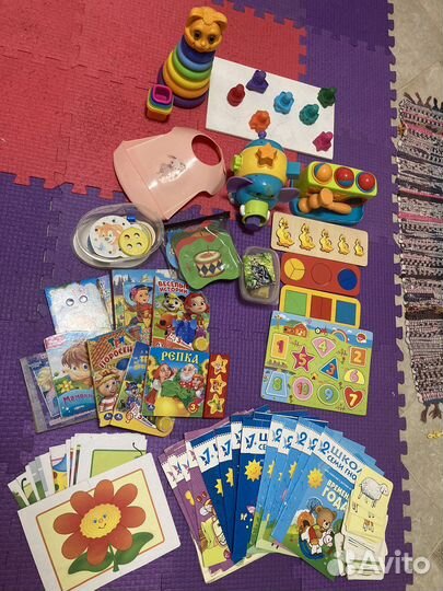 Развивающие игрушки от 0 до 1 пакетом