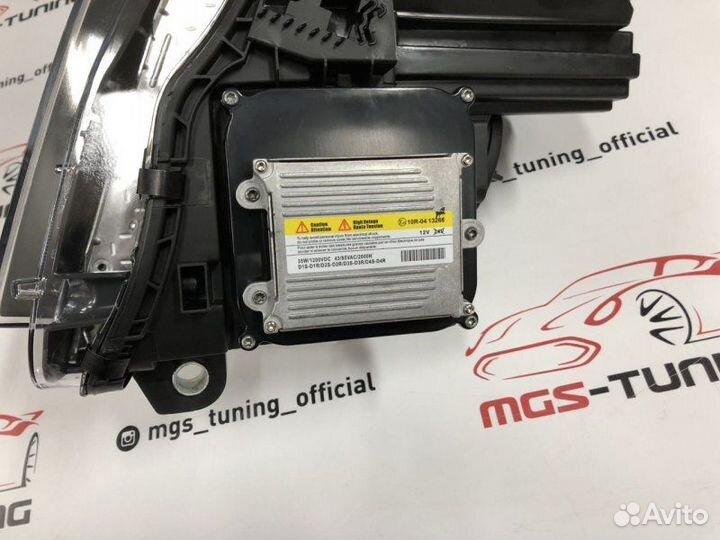 Рестайлинг фары на Mercedes w204 c-class