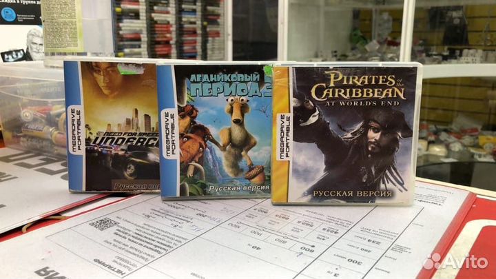 3 игры для megadrive portable
