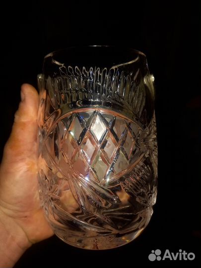 Хрустальный бокал Рак