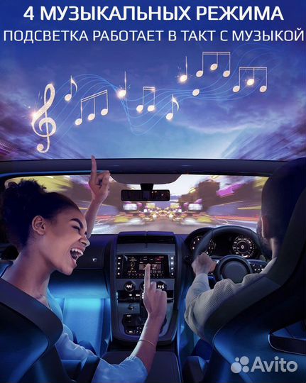 Светодиодная лента для автомобиля