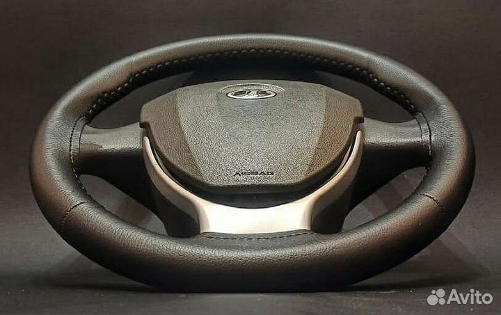 Оплетка на руль LADA гранта