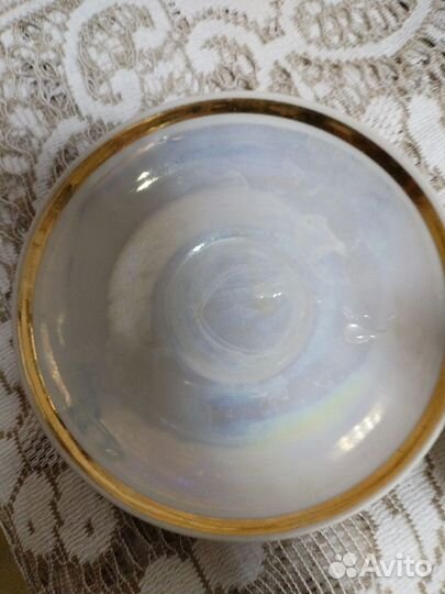 Чайная пара и молочник Агашки