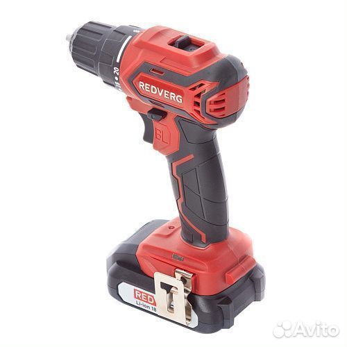 Шуруповерт бесщеточный redverg RD-S18MBL/U