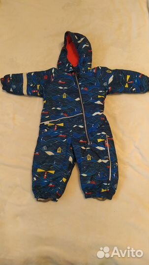 Зимний комбинезон lassie 74 (шапка в подарок)