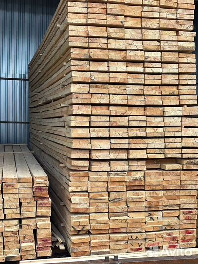 Доска обрезная 25х150х6000мм ГОСТ