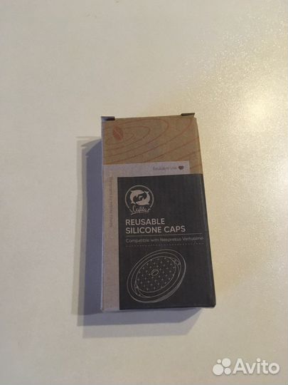 Многоразовая крышка для капсул nespresso vertuo