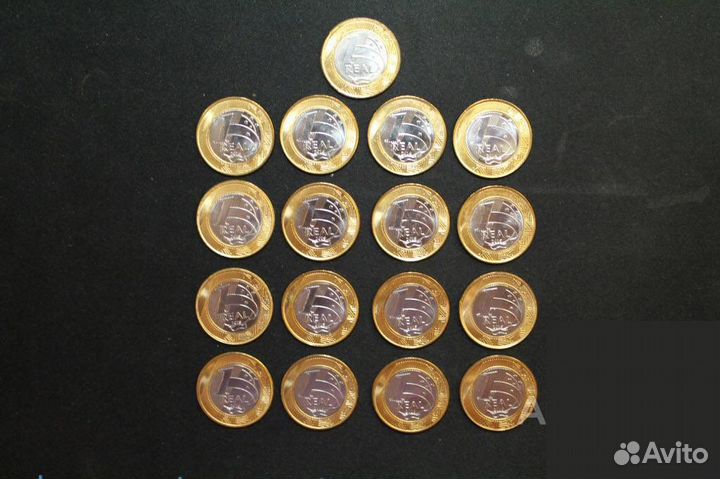 Набор монет 17 шт. 2012-2016 год Олимпиада в Рио