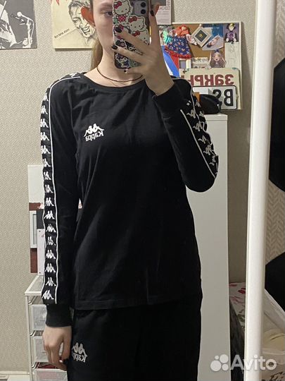 Лонгслив женский kappa