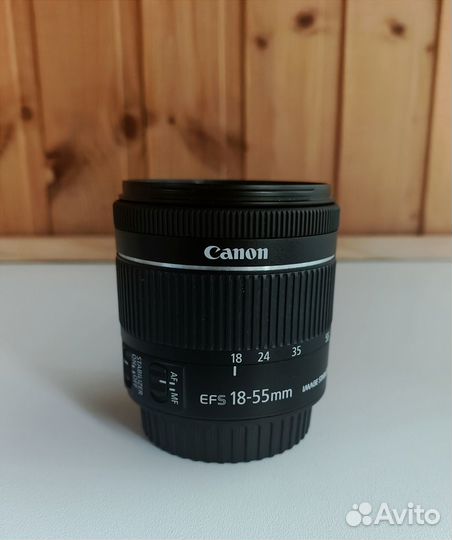 Объектив Canon EF-S 18-55mm 4-5.6 IS STM