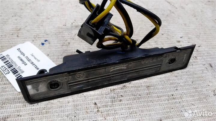 Фонарь подсветки номера запчасти